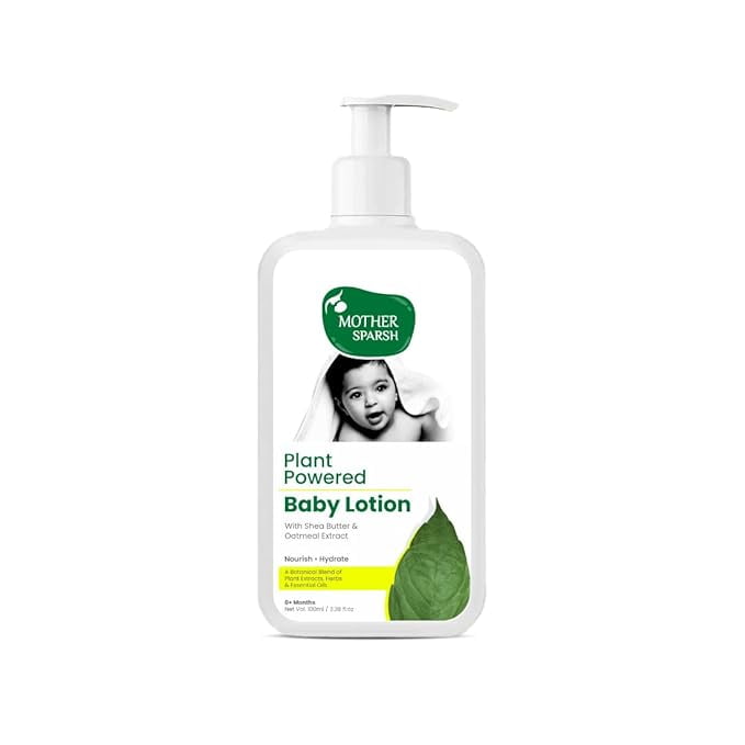 Mother Sparsh Plant Powered Natural Baby Lotion 100ml pack of (2*100ml)