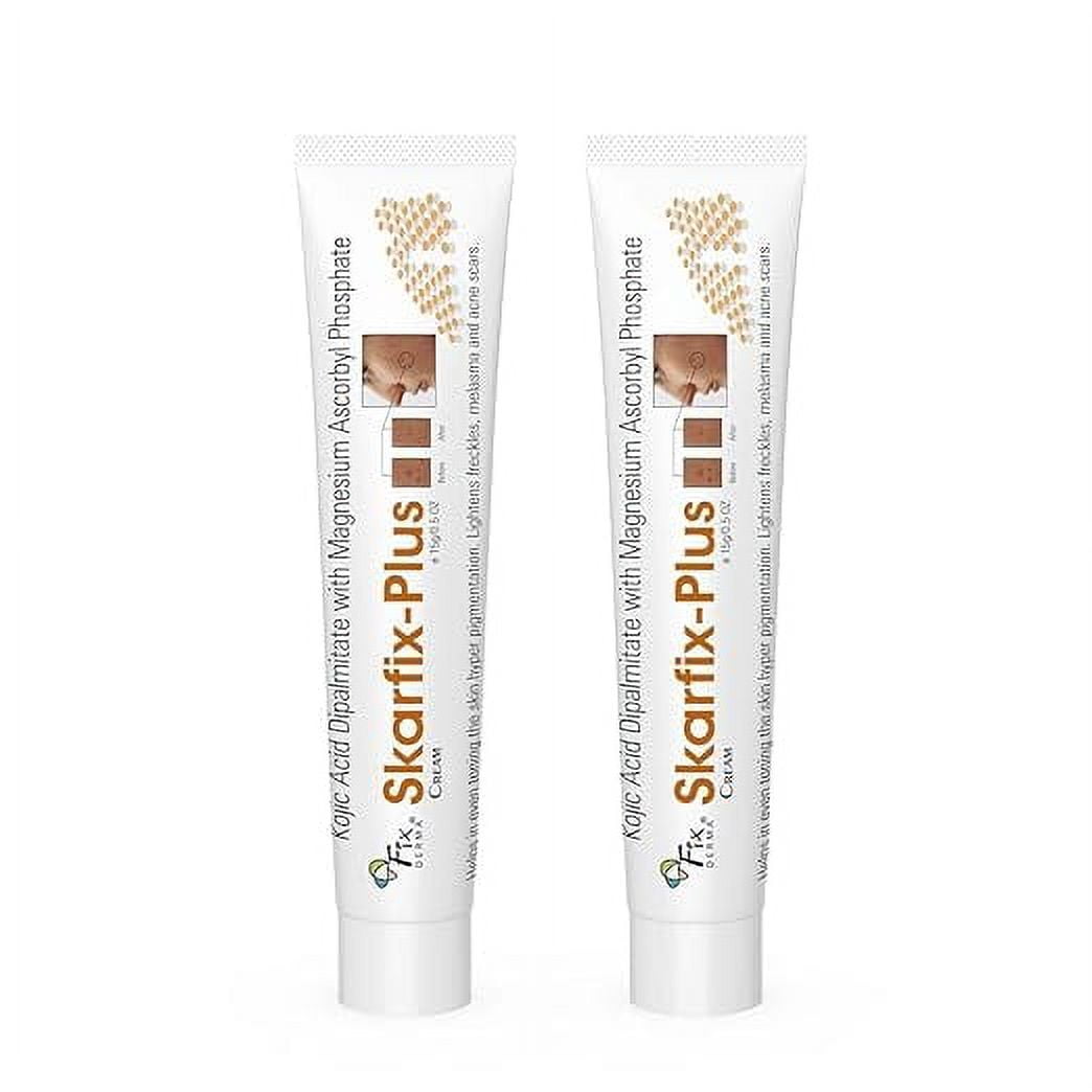 Fixderma 2% Kojic Acid + 1% Arbutin Skarfix-Plus Scar Removal Cream 15 G EACH(PACK OF 2)