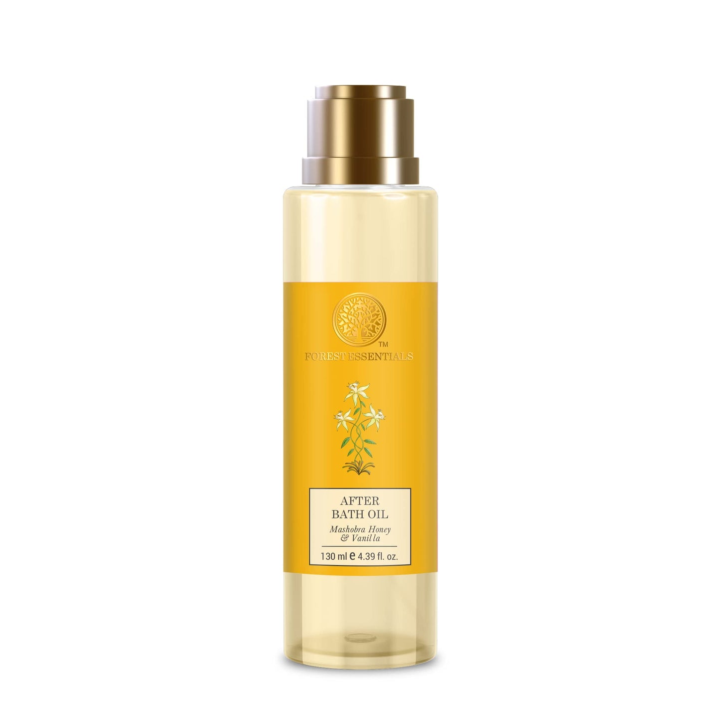 Forest Essentials After Bath Oil Mashobra Honey & Vanilla | Ayurvedic Moisturizing & Nouri