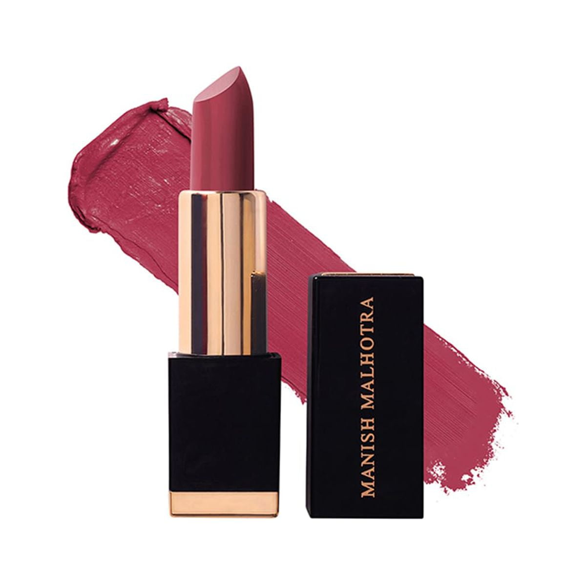 MyGlamm Presents Beauty Hi-Shine Lipstick, Glossy Finish - Wild Rose, 4gm