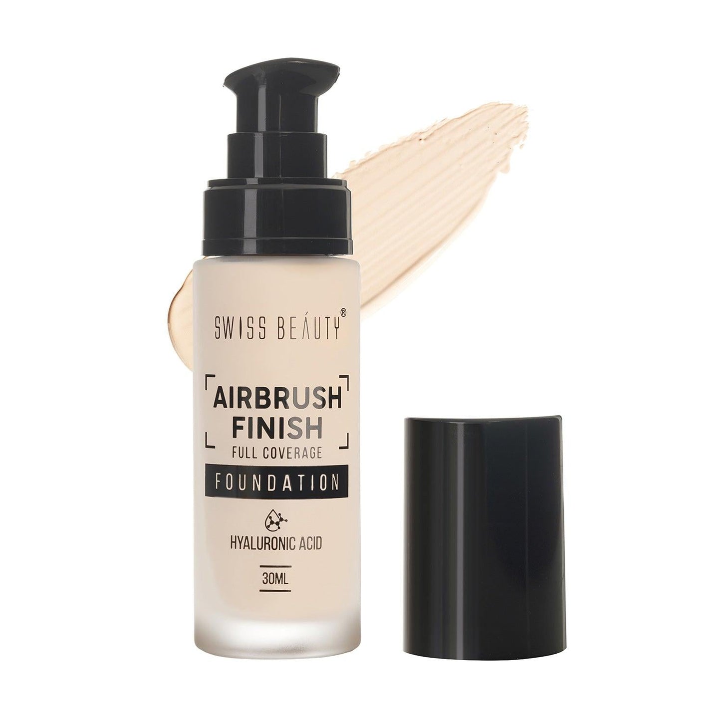 SWISS BEAUTY Airbrush Finish Lightweight Foundation | Full Coverage Blendable Foundation F