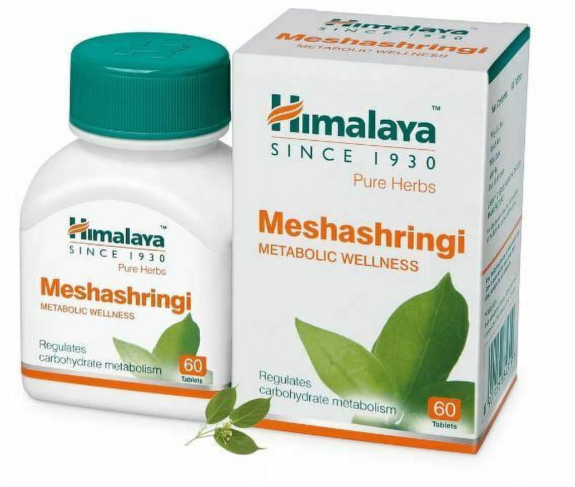 10 X Himalaya Wellness Pure Herbs MeshashringiMetabolic Wellness 60 TabletS