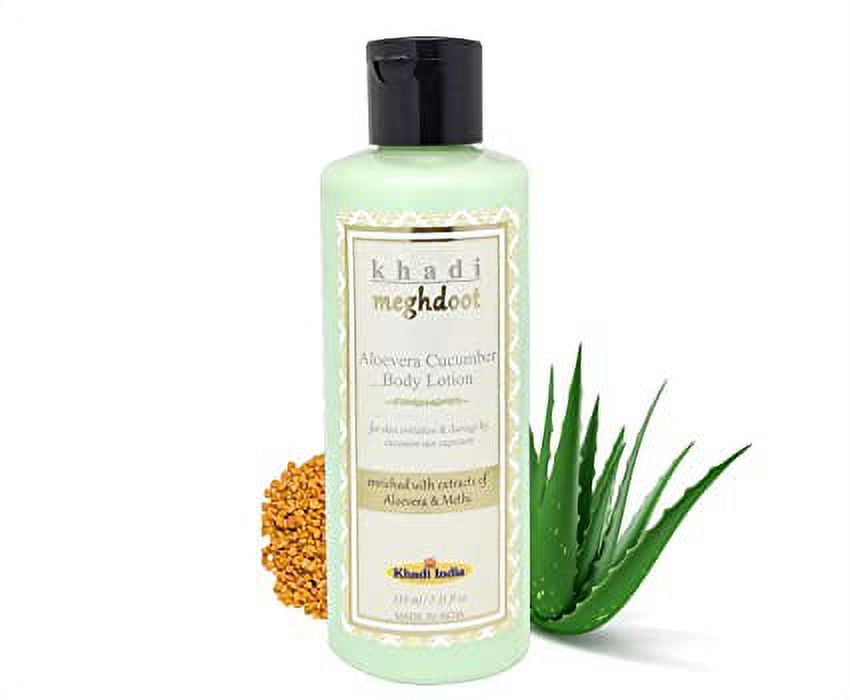 Khadi Meghdoot Aloevera Cucumber BodyLotion (210ml)