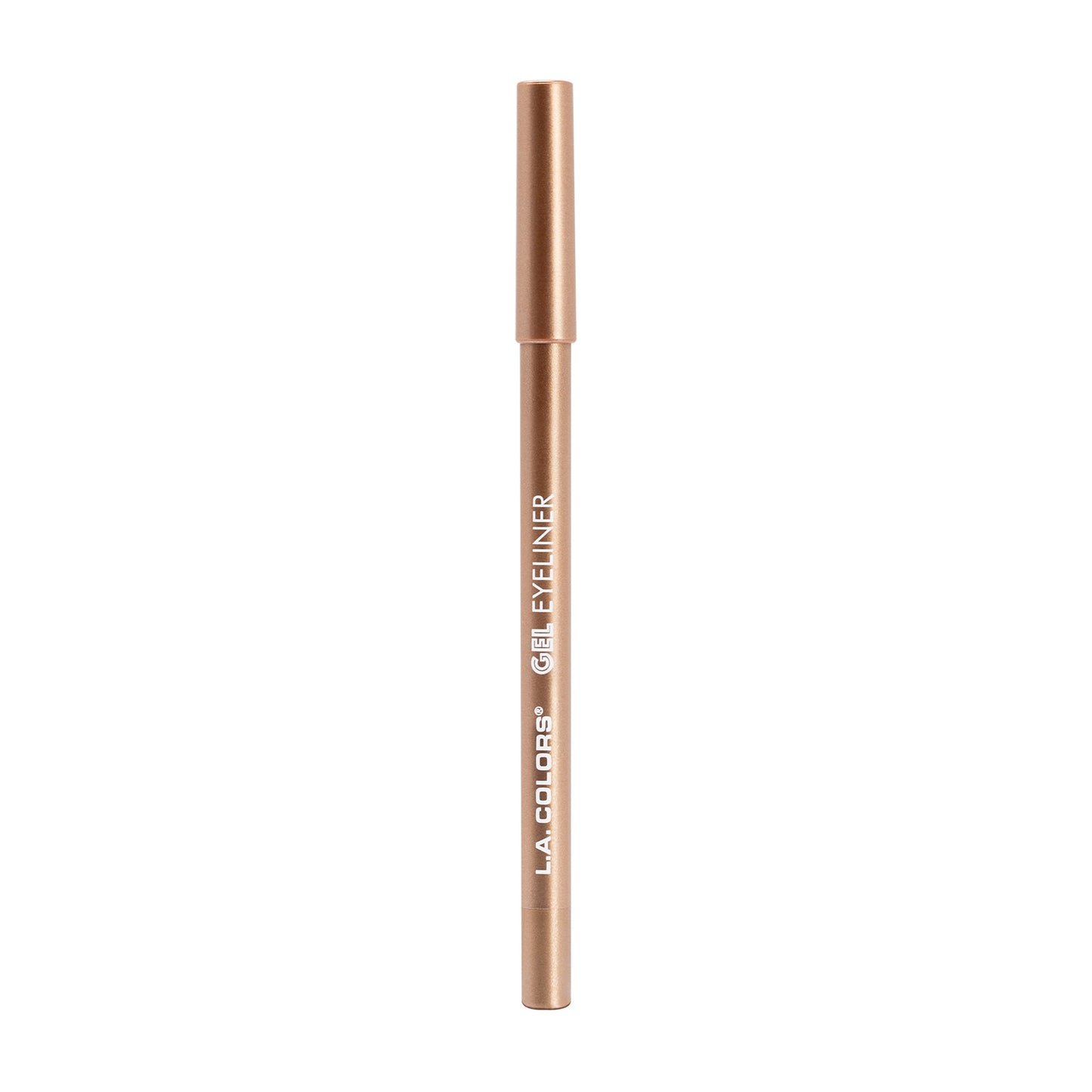 L.A. COLORS Smudge & Transfer proof Smooth Glide-on Gel Eyeliner, Rose Gold Shimmer, Rose