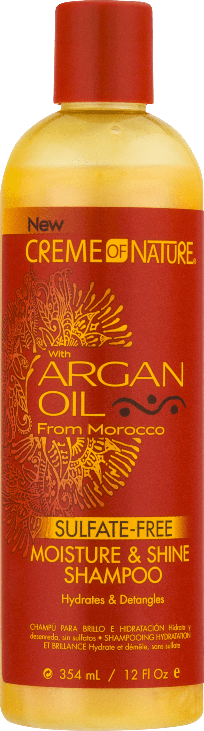 Creme of Nature Argan Oil Moisture & Shine Shampoo, 12 Oz
