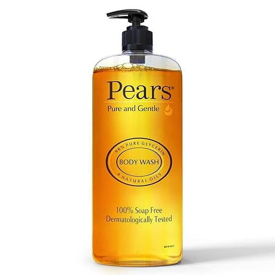 Pears Pure & Gentle Shower Gel SuperSaver XL Pump Bottle With 98% Pure Glycerine, 100% Soa