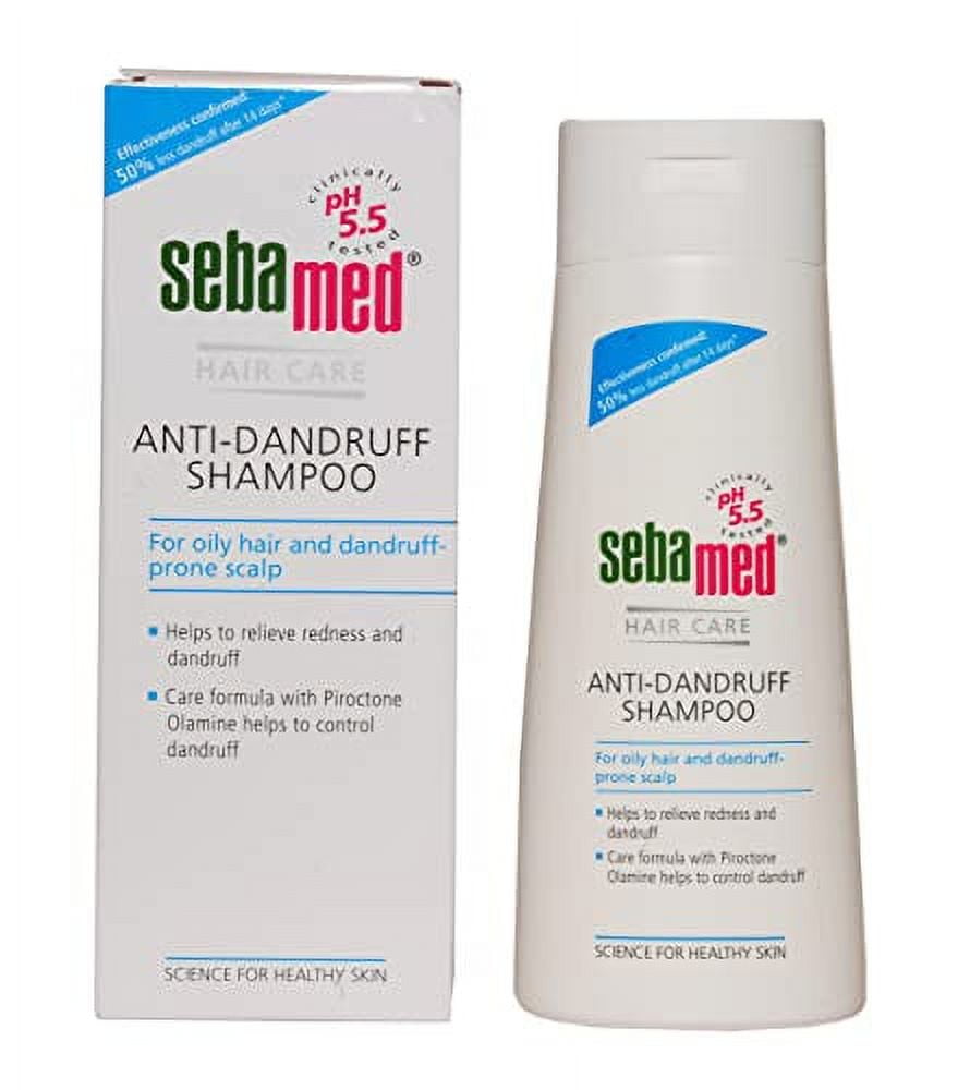 Sebamed Scalp Balancing Shampoo - Gentle HairCare for Oily and Flaky Scalp (200mL) - Made