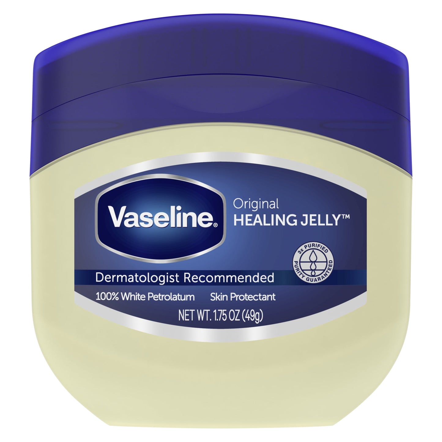Vaseline 100% Pure Petroleum Jelly Original Unscented Body Moisturizer for All Skin Drynes