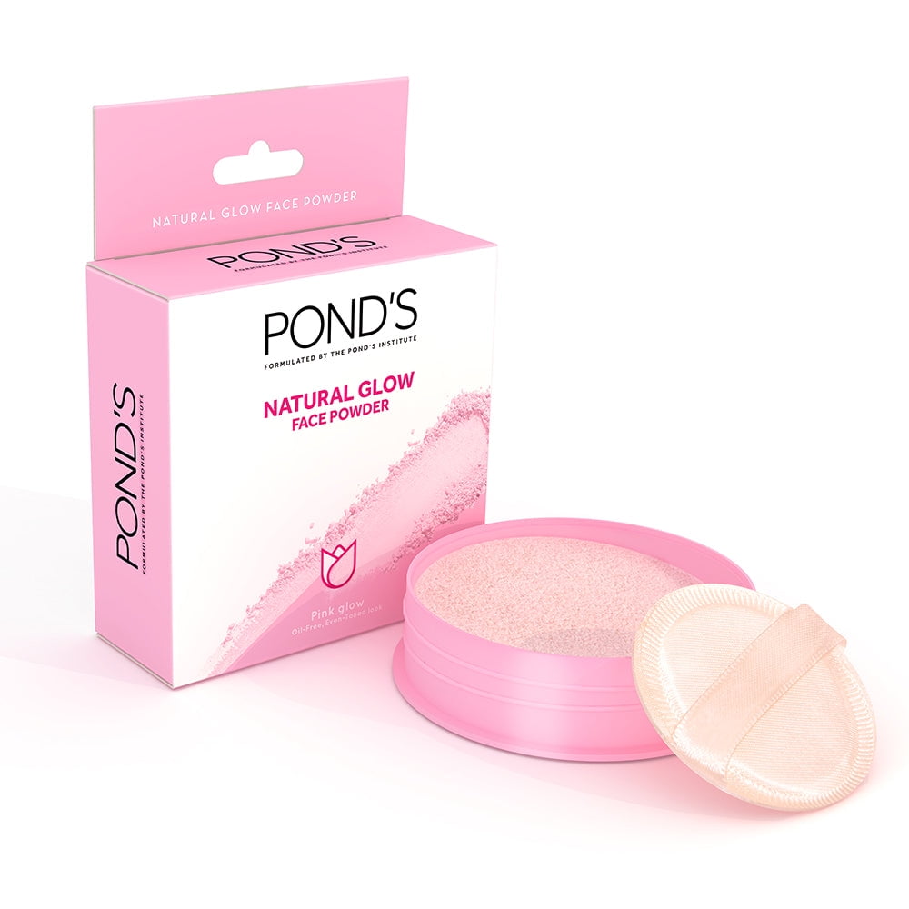 Pond's Natural Glow Face Powder, Pink Glow - 30G