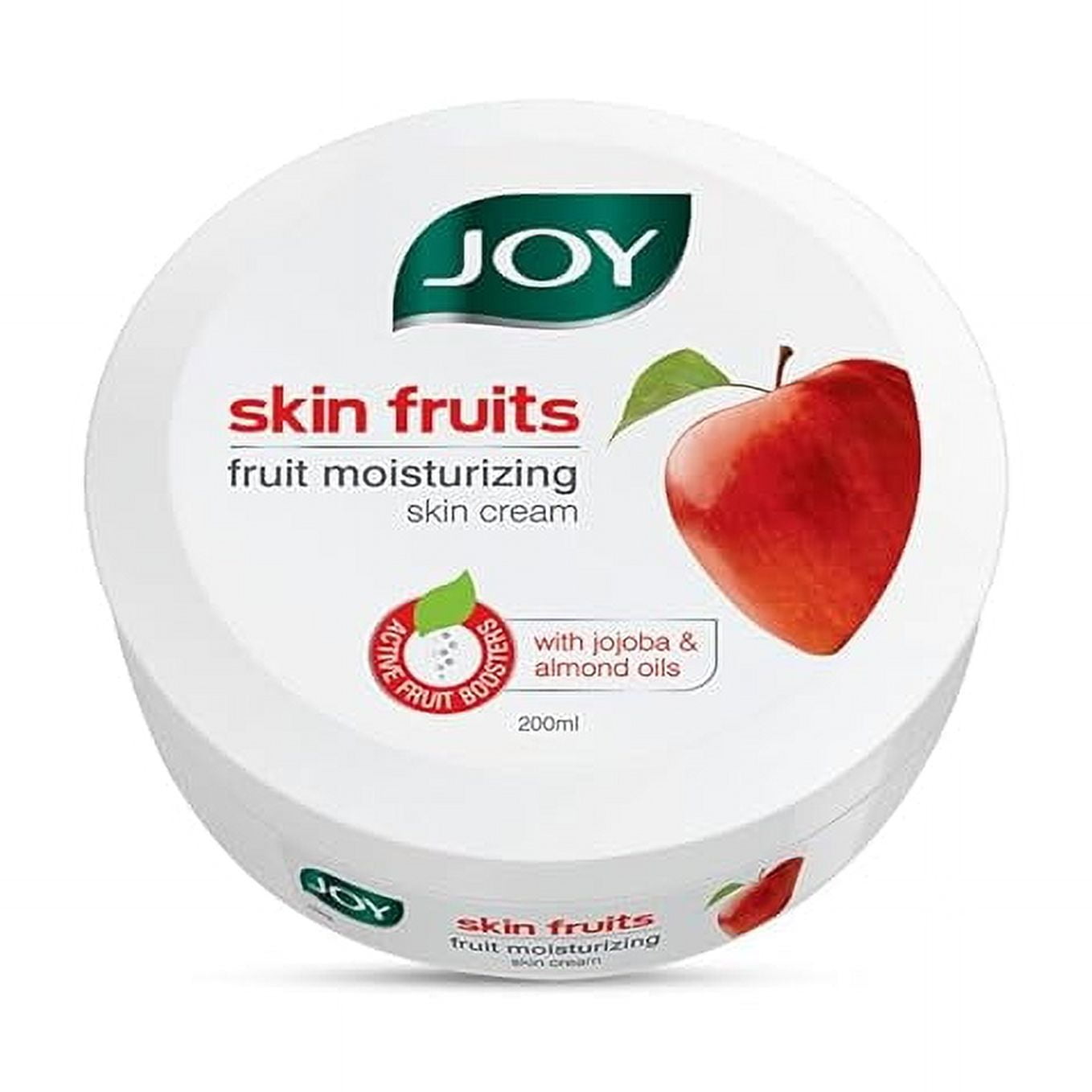 Joy Skin Fruits Moisturizing Skin Cream With Apple, Jojoba & Almond Oil (200ml) | Qu