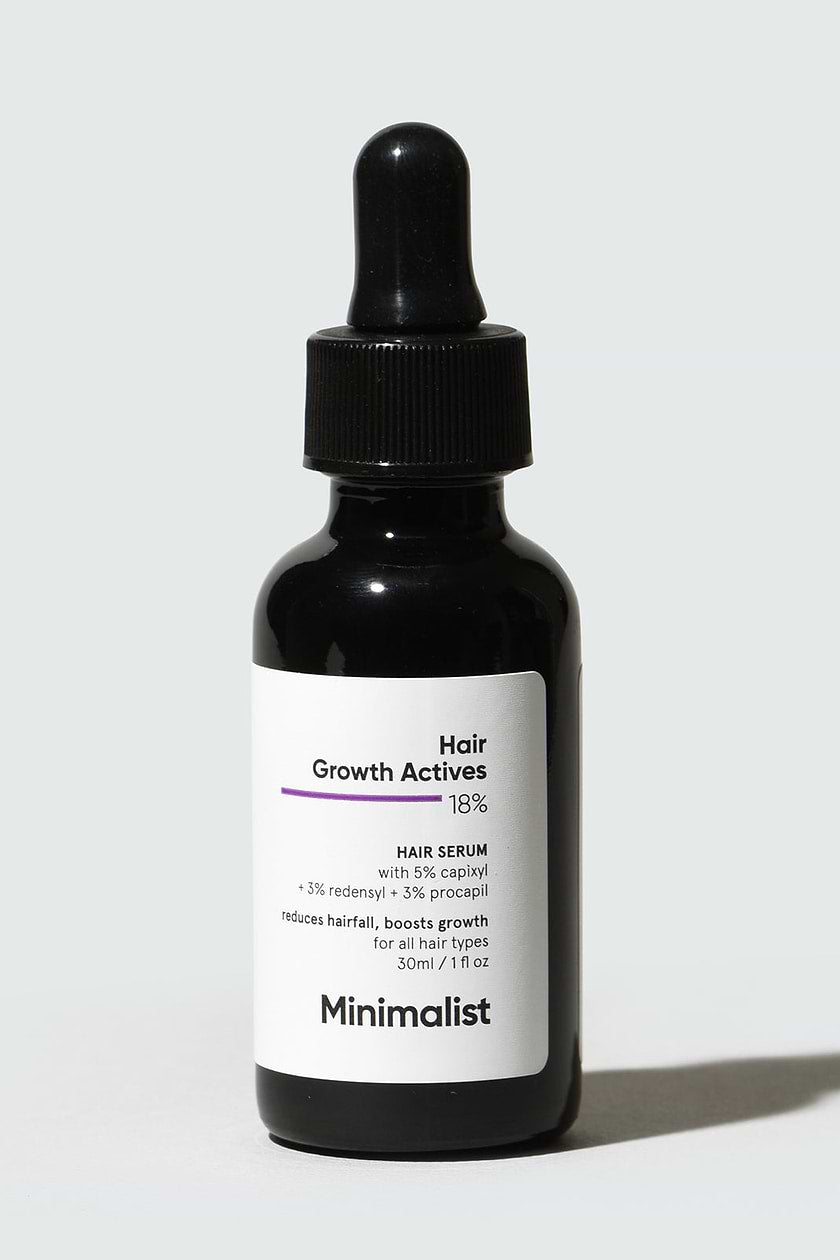 Minimalist Hair Growth Serum: With Hair Growth Actives,