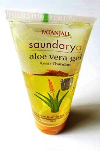 Patanjali Saundarya Aloe Vera Gel Kesar Chandan 150Ml