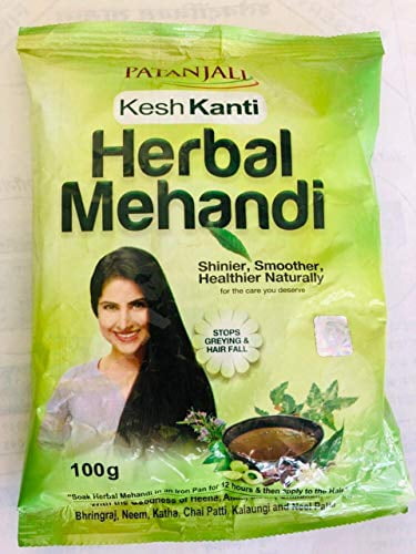 PATANJALI Kesh Kanti Herbal Mehandi - 100 Grams (3.52oz)