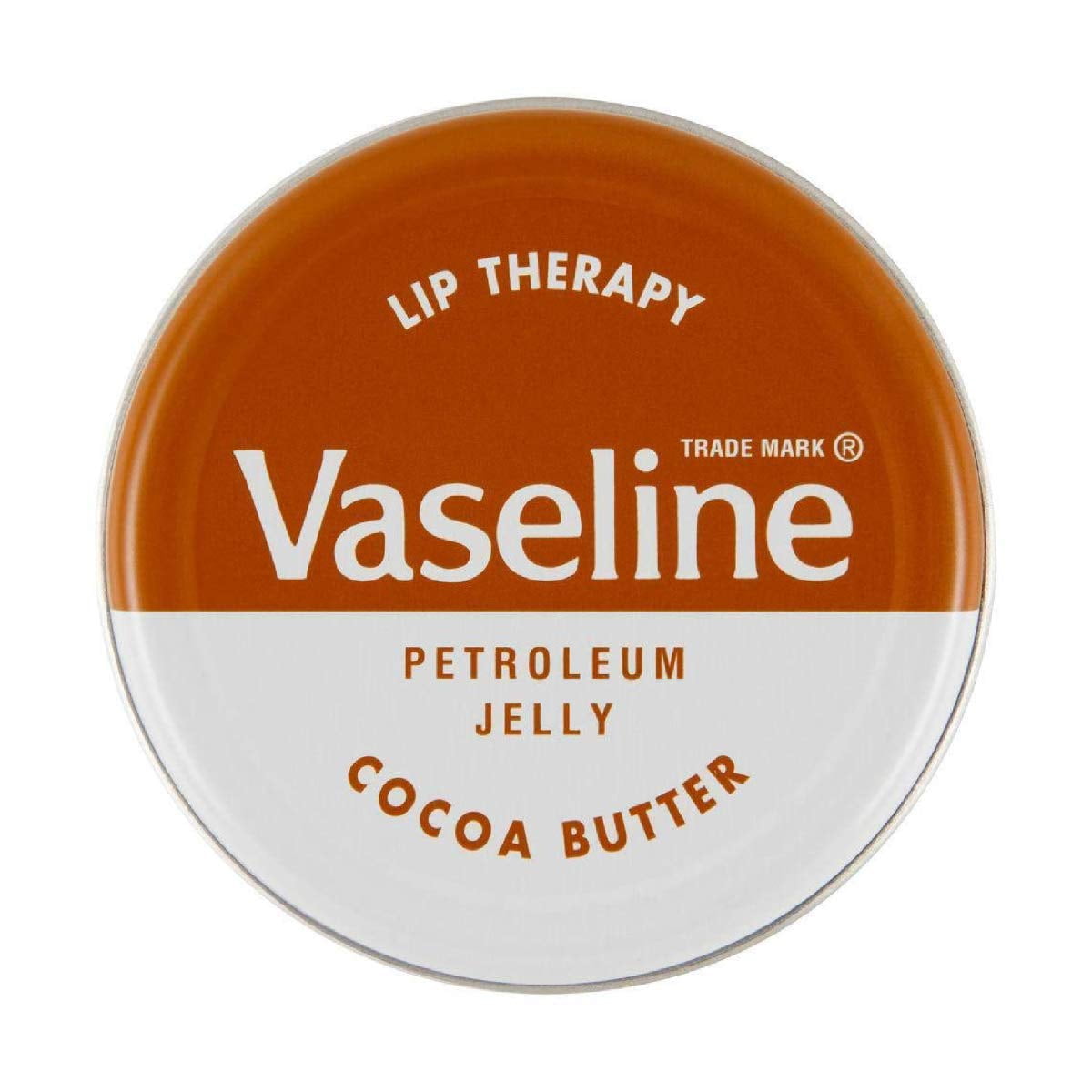 Vaseline Lip Therapy LipBalm Tin, Cocoa Butter, 0.6 oz 4-Packs