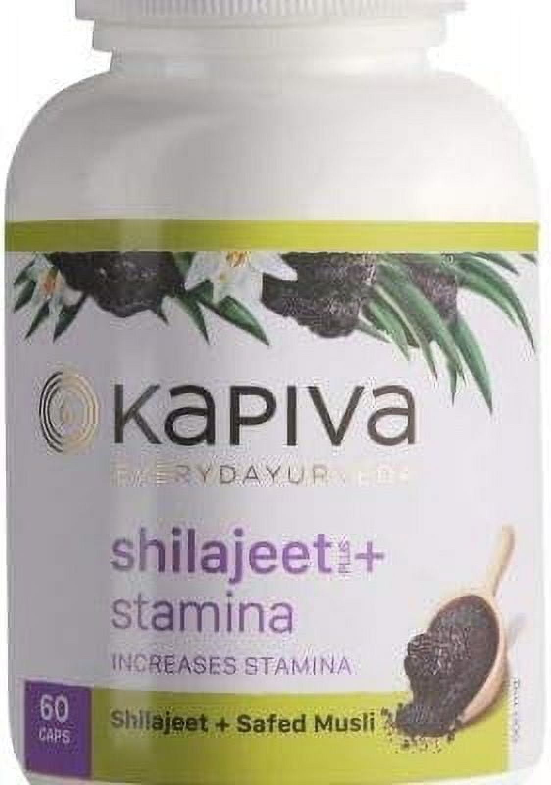 KAPIVA AYURVEDA SHILAJEET + Stamina 60 CAPS