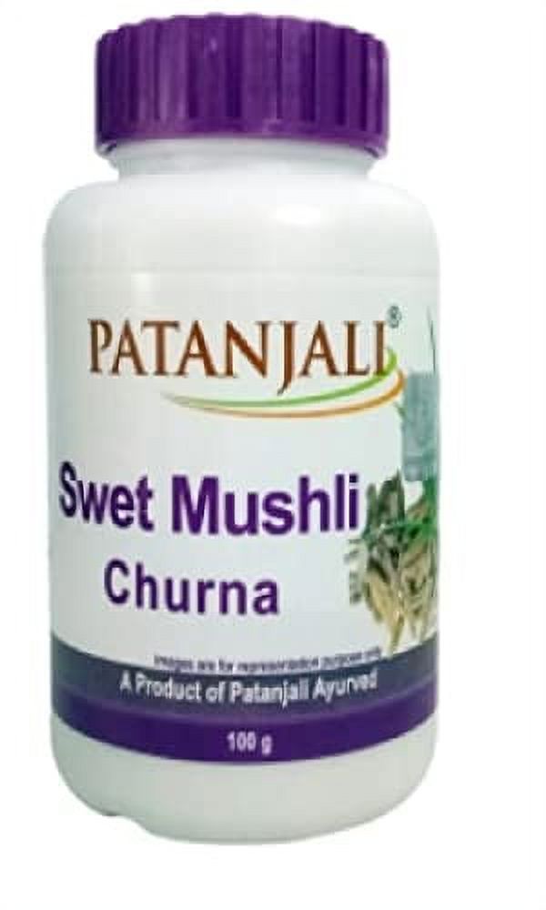 PATANJALI SWET MUSHLI CHURNA 100 g (PACK OF 2)