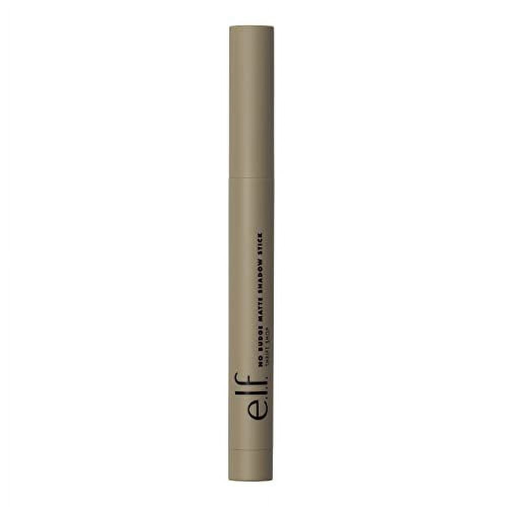 E.L.F. No Budge Matte Shadow Stick, One-Swipe Cream Eyeshadow Stick, Long-Wear & Crease Re