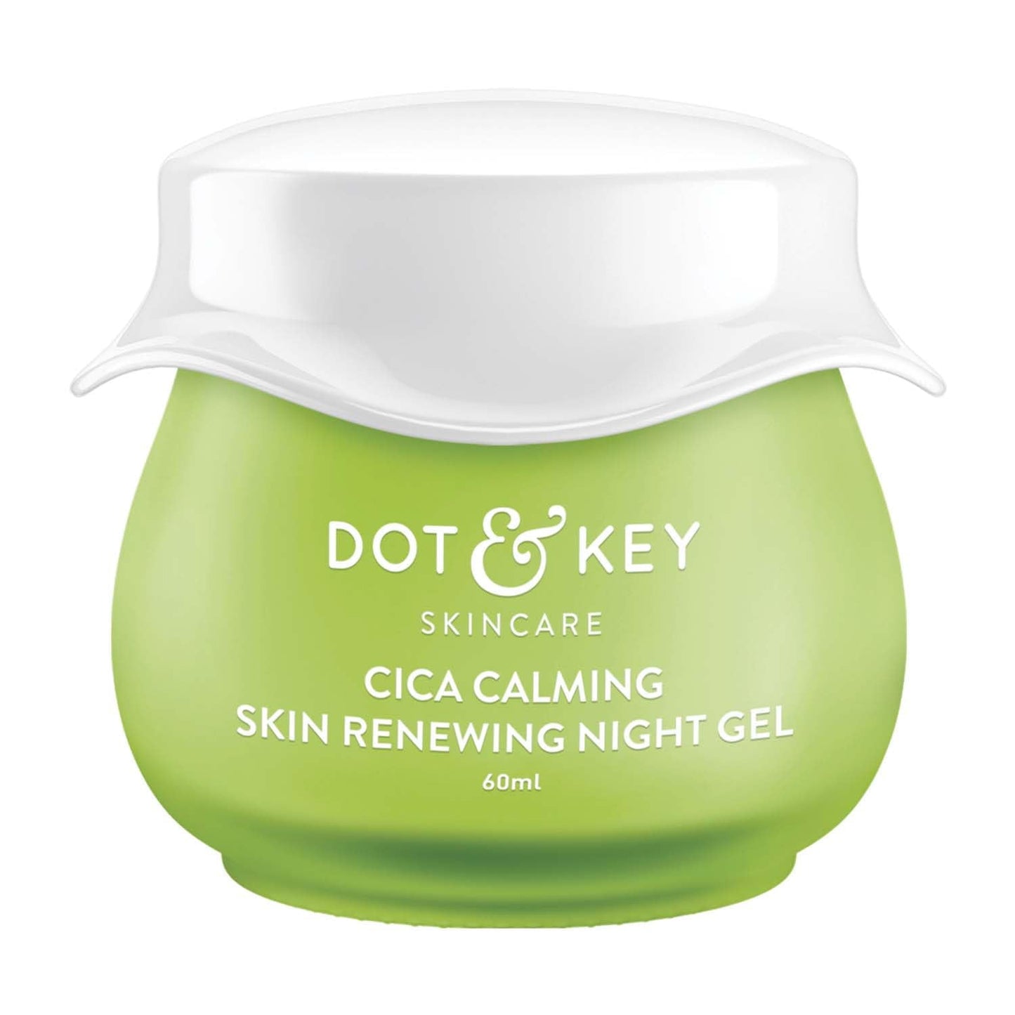 Dot & Key Cica Calming Skin Renewing Night Gel | For Oily, Acne Prone And Sensitive Skin |