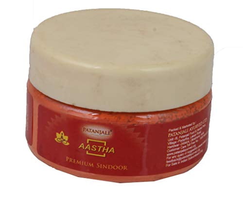 Patanjali Aastha Roli Kumkum, 25 gm - Pack 5