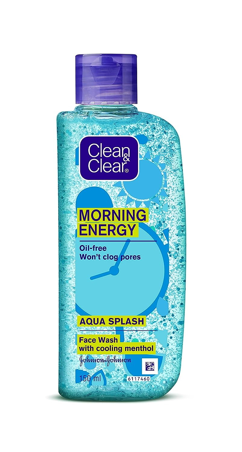 Clean & Clear Morning Energy Aqua Splash, Blue, 100 ml