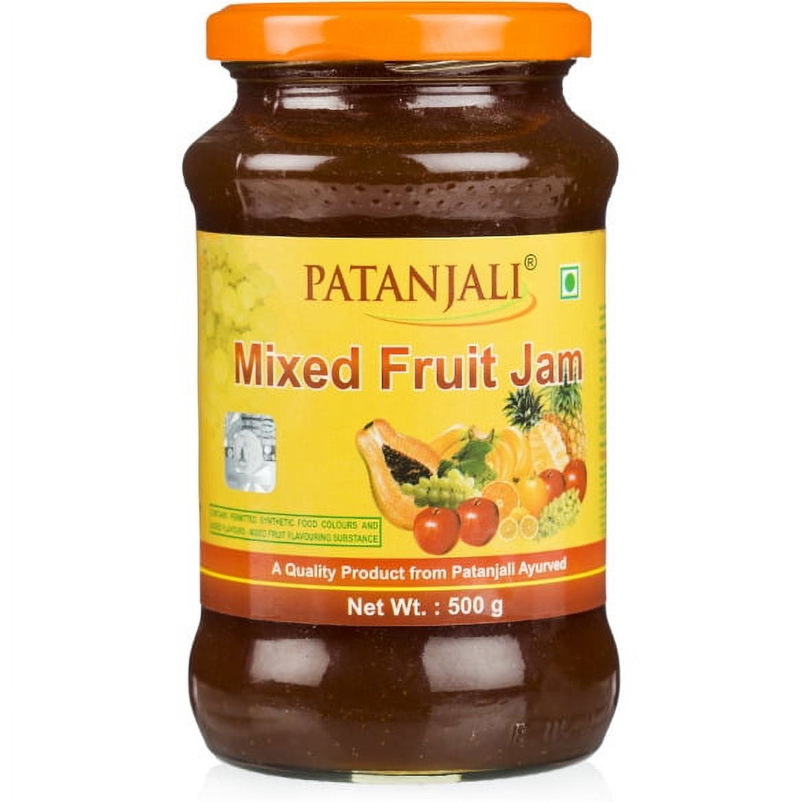 Pack Of 4 - Patanjali Mixed Fruit Jam - 500 Gm (17.63 Oz)