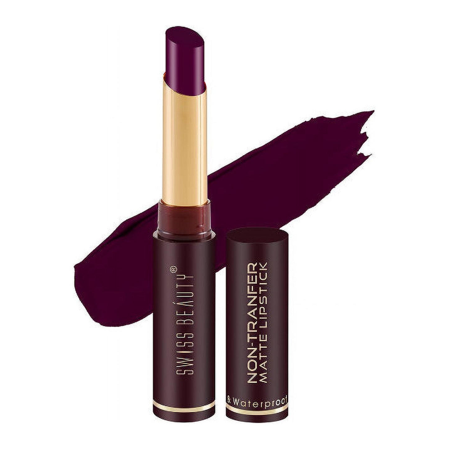 Swiss Beauty Non-Transfer Matte Lipstick - 6 Plum House