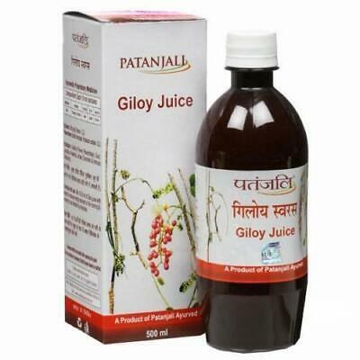 Patanjali Giloy Juice - 500 Ml (17.63 Fl Oz)