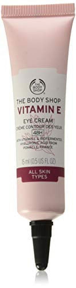 The Body Shop Vitamin E Eye Cream, Paraben-Free, 0.5 Oz.