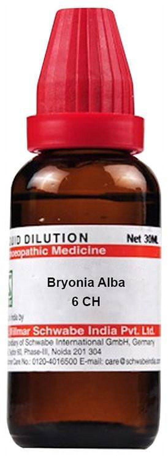 Dr Willmar Schwabe India Bryonia Alba Dilution 6 CH