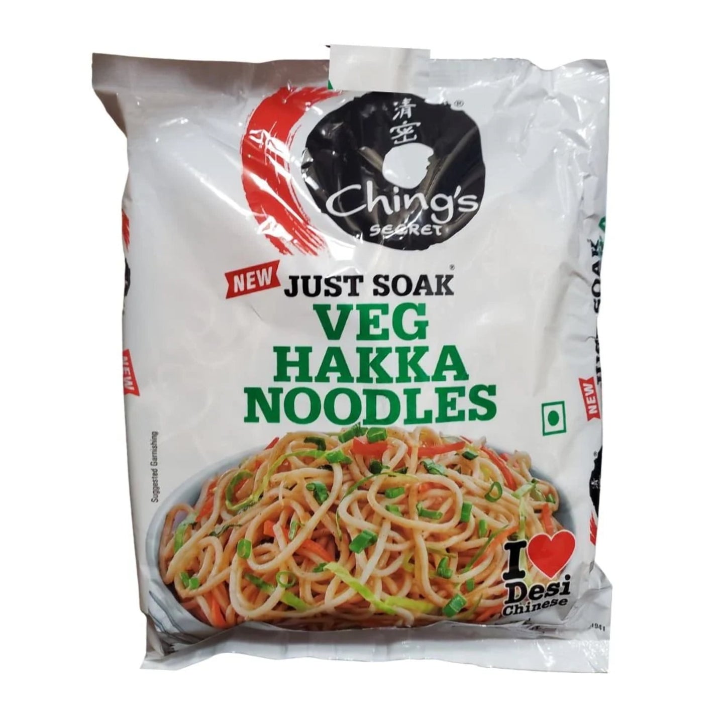 Chings Veg Hakka Noodles 560g (Pack of 4)
