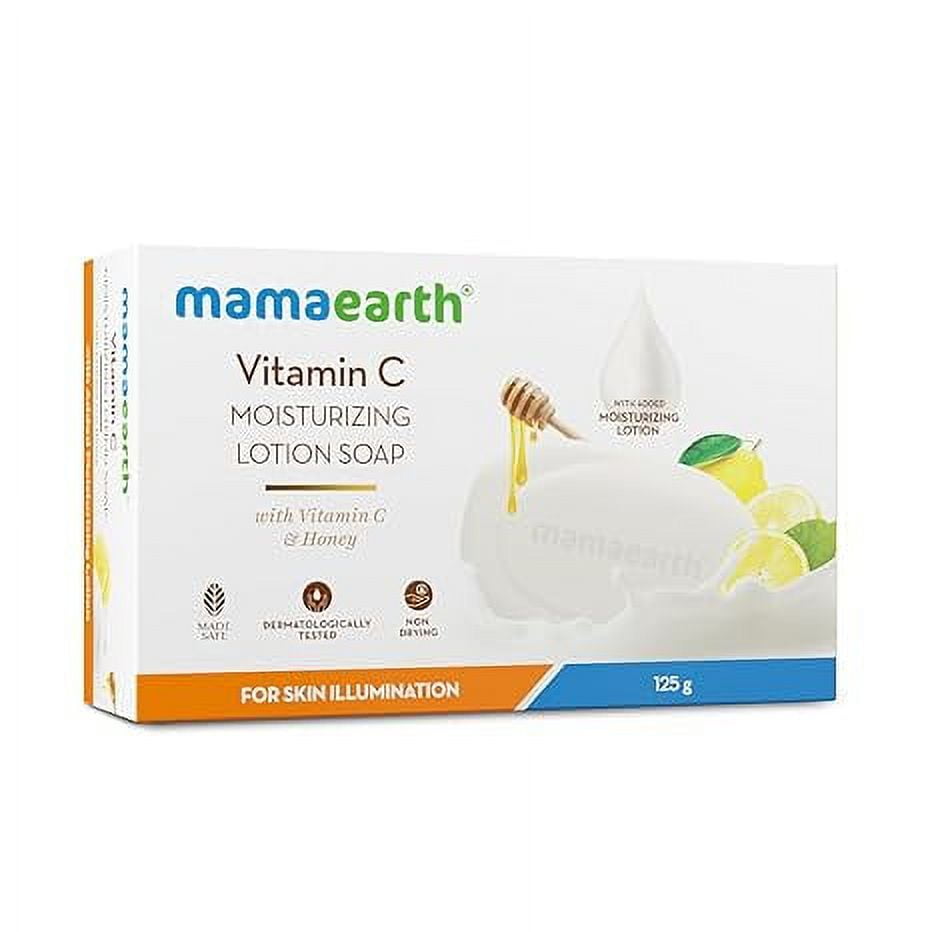 Mamaearth Vitamin C Moisturizing Lotion Soap-125g