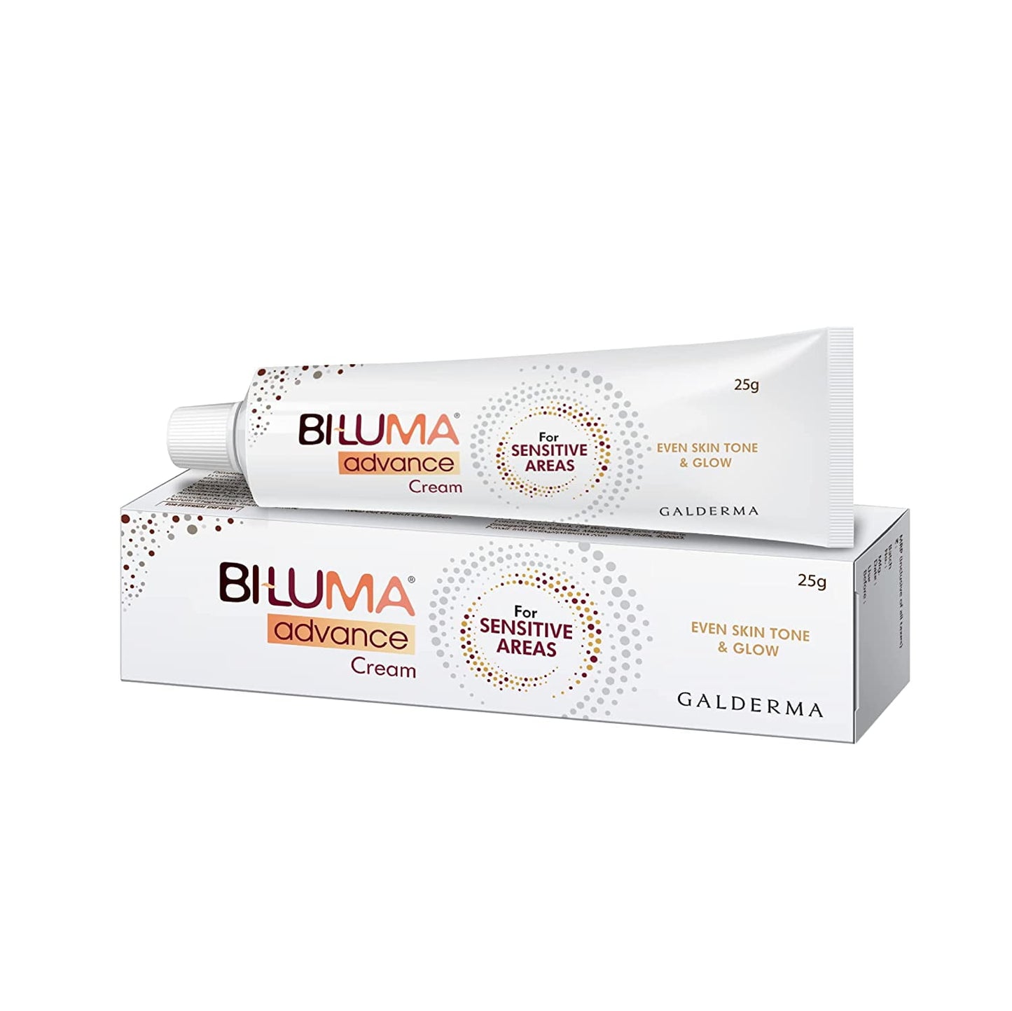 BILUMA Advance Sensitive Areas Brightening Cream For Even Skin Tone & Glow, Soothes Sensit