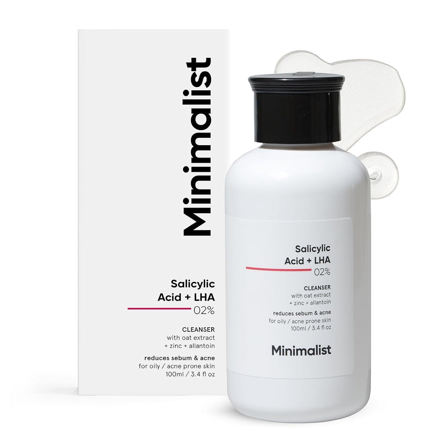 Minimalist 2% Salicylic Acid FaceWash For Oily Skin | Sulphate free, Anti Acne FaceCleanse