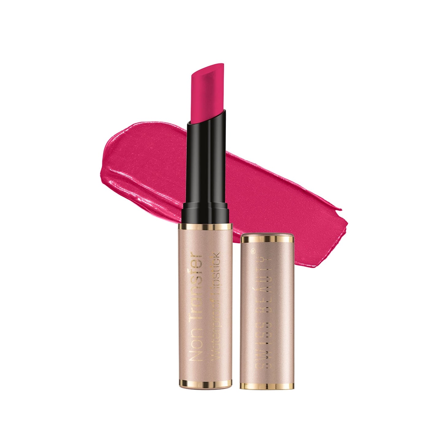 Swiss Beauty Non Transfer Waterproof Lipstick - 402 Loud Pink