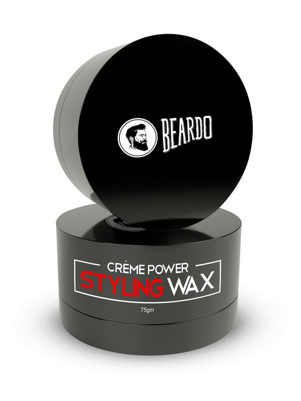 Beardo Creme Power Styling Wax, 75 gm | Cream Hair Wax Men | Crème Styling Wax | Volumizi