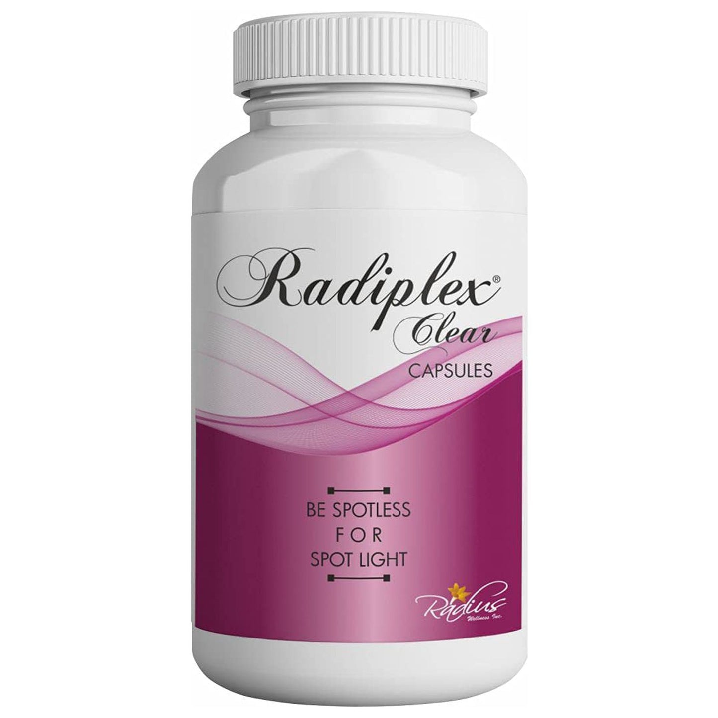 Radiplex Clear- Burdock Root Extract, Yellow Dock, Vit B5, Curcumin, Aloe Vera & Glutathio