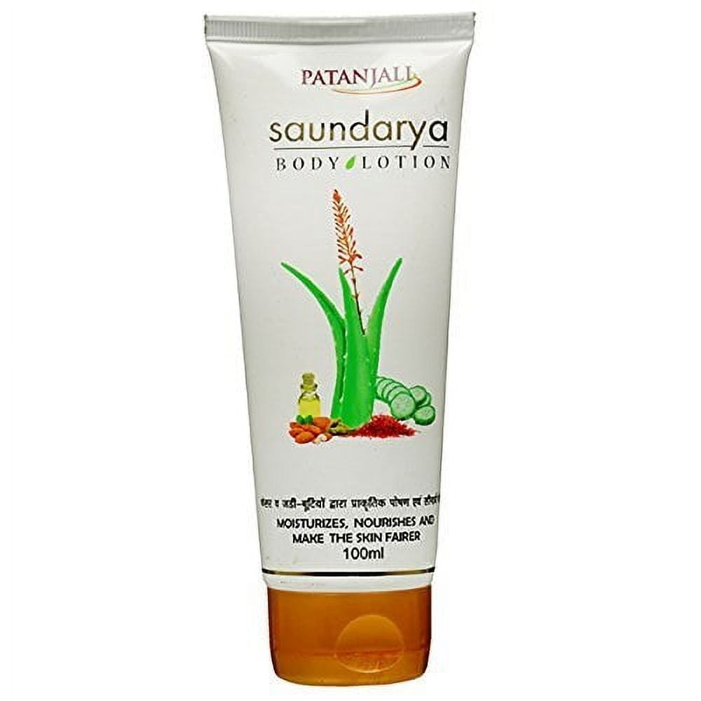 patanjali saundarya BodyLotion - 100 ml (pack of 2 )