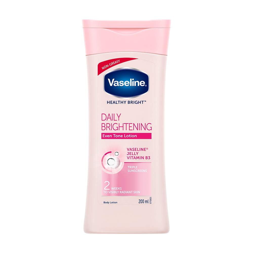 Vaseline Healthy Bright Daily Brightening BodyLotion, For Healthy & Glowing Skin, 200 ml P