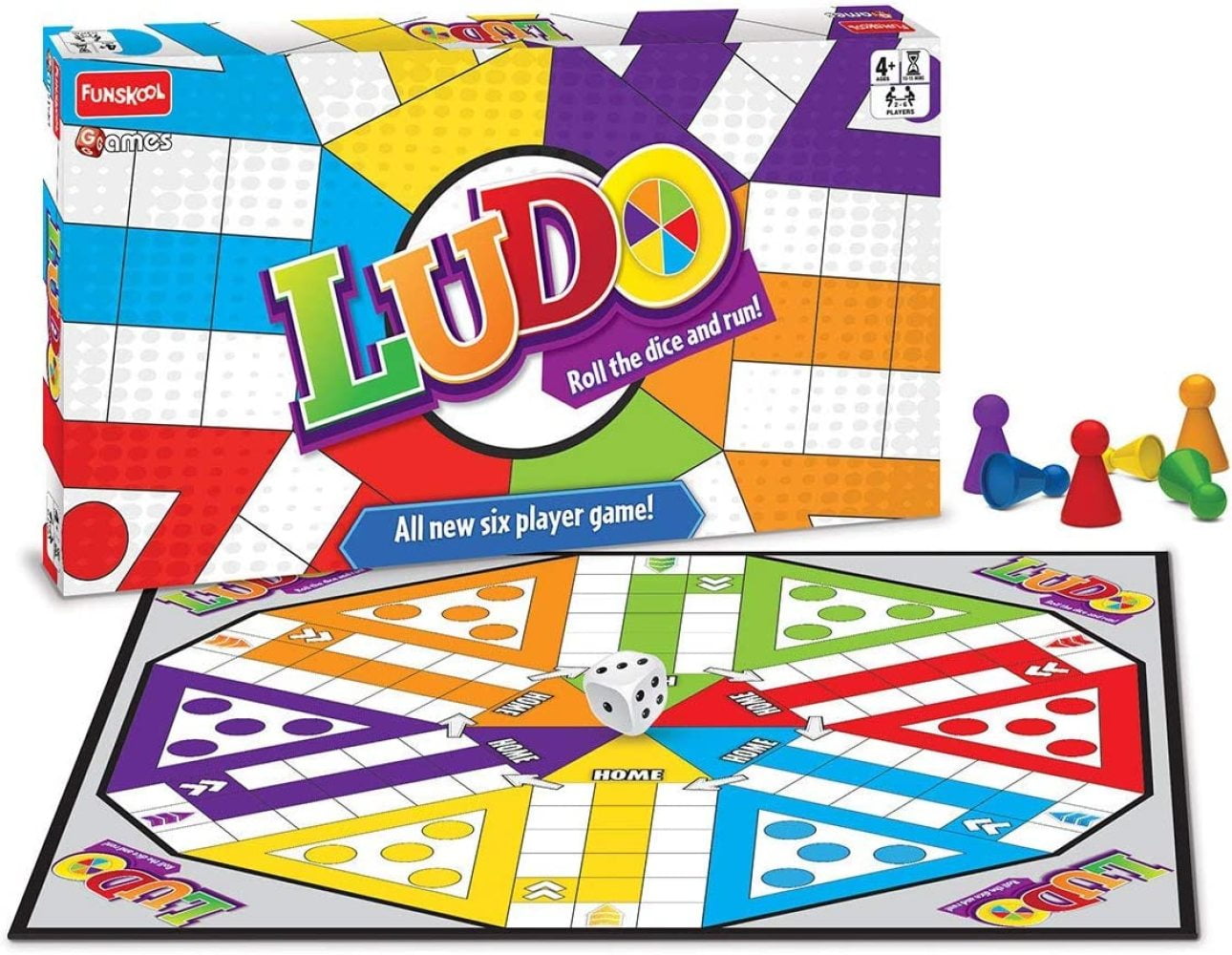 Funskool Ludo 2018 - Family Board Game