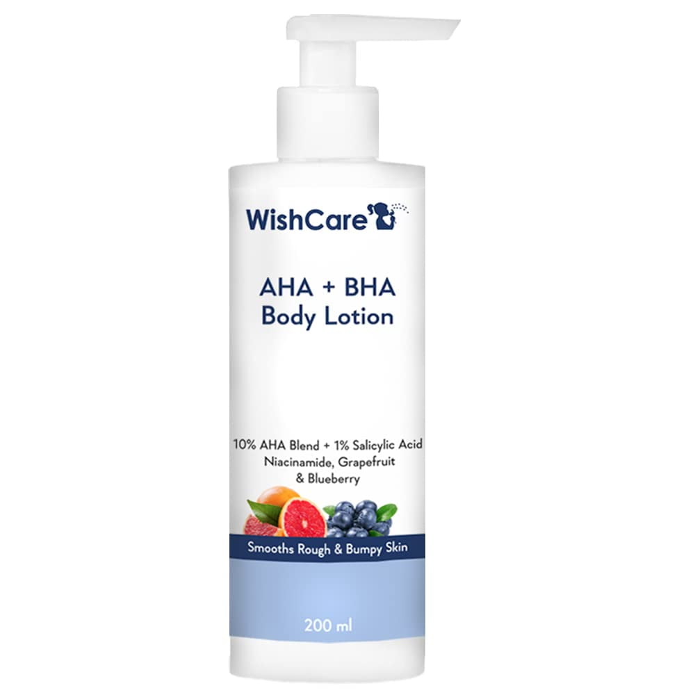 Holistic BodyLotion - Smooths Rough & Bumpy Skin - Glycolic & Lactic Acid BodyLotion with