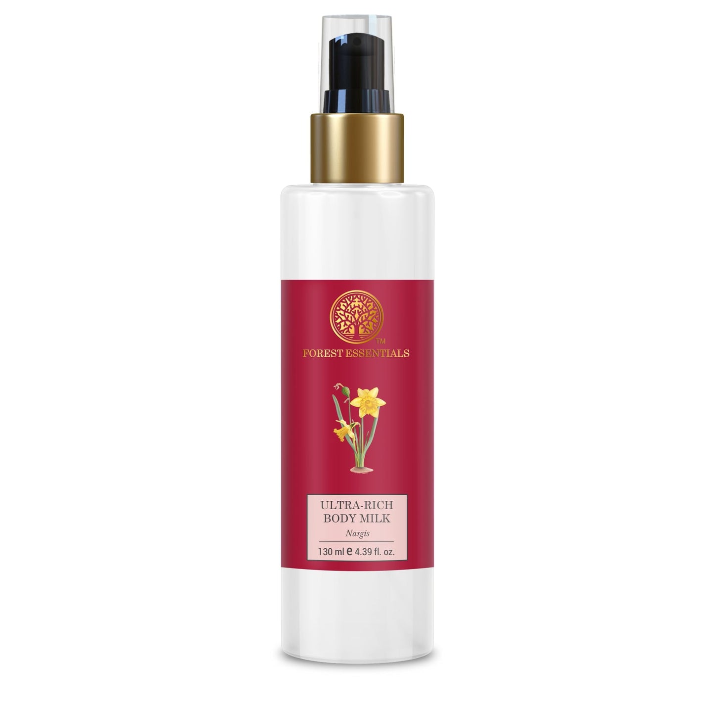 Forest Essentials Ultra-Rich Body Milk Nargis | Natural Moisturizing BodyLotion For Instan
