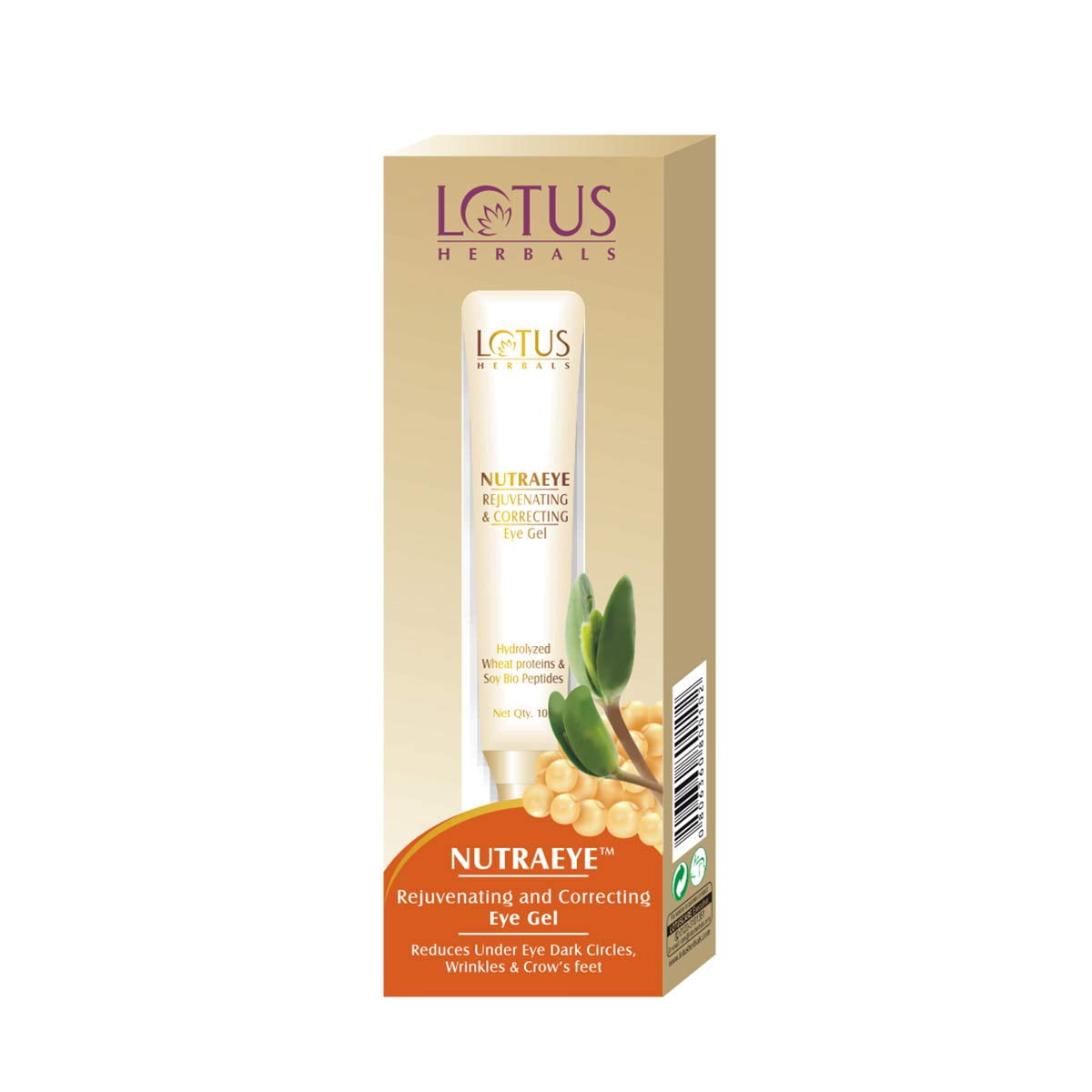 Lotus Herbals Nutraeye Rejuvenating & Correcting Eye Gel Reduces Dark Circles & Under Eye