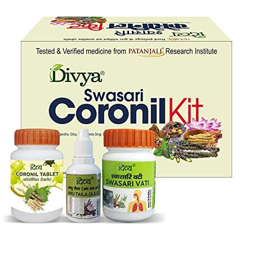 PATANJALI SWASARI CORONIL tablet and KIT - BEST FOR IMMUNITY BOOSTER.
