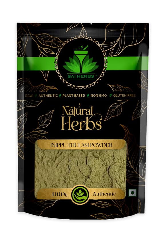 Sai Herbs Inippu Thulasi Powder - Pure & Natural (1 Kg)