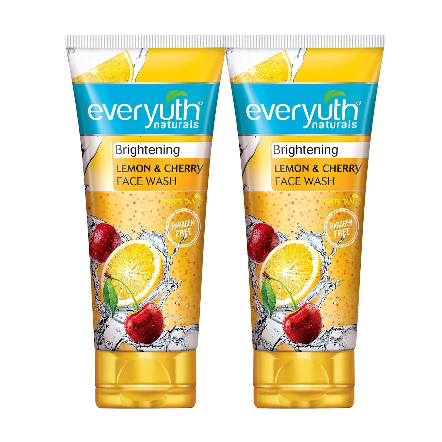 Everyuth Brightening Lemon Cherry FaceWash 150 gm (Pack of 2)