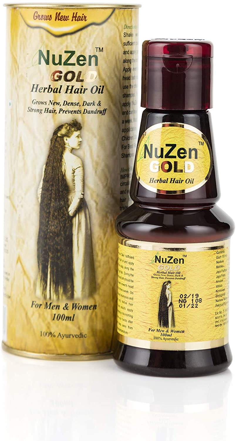 Nuzen Herbal Gold HairOil, 100ml