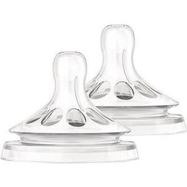 Philips Avent Natural BPA-Free Nipples - Fast Flow, 6 Months, 2ct