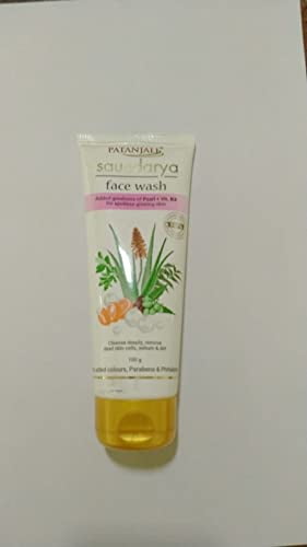 Patanjali Saundarya FaceWash, 100 g