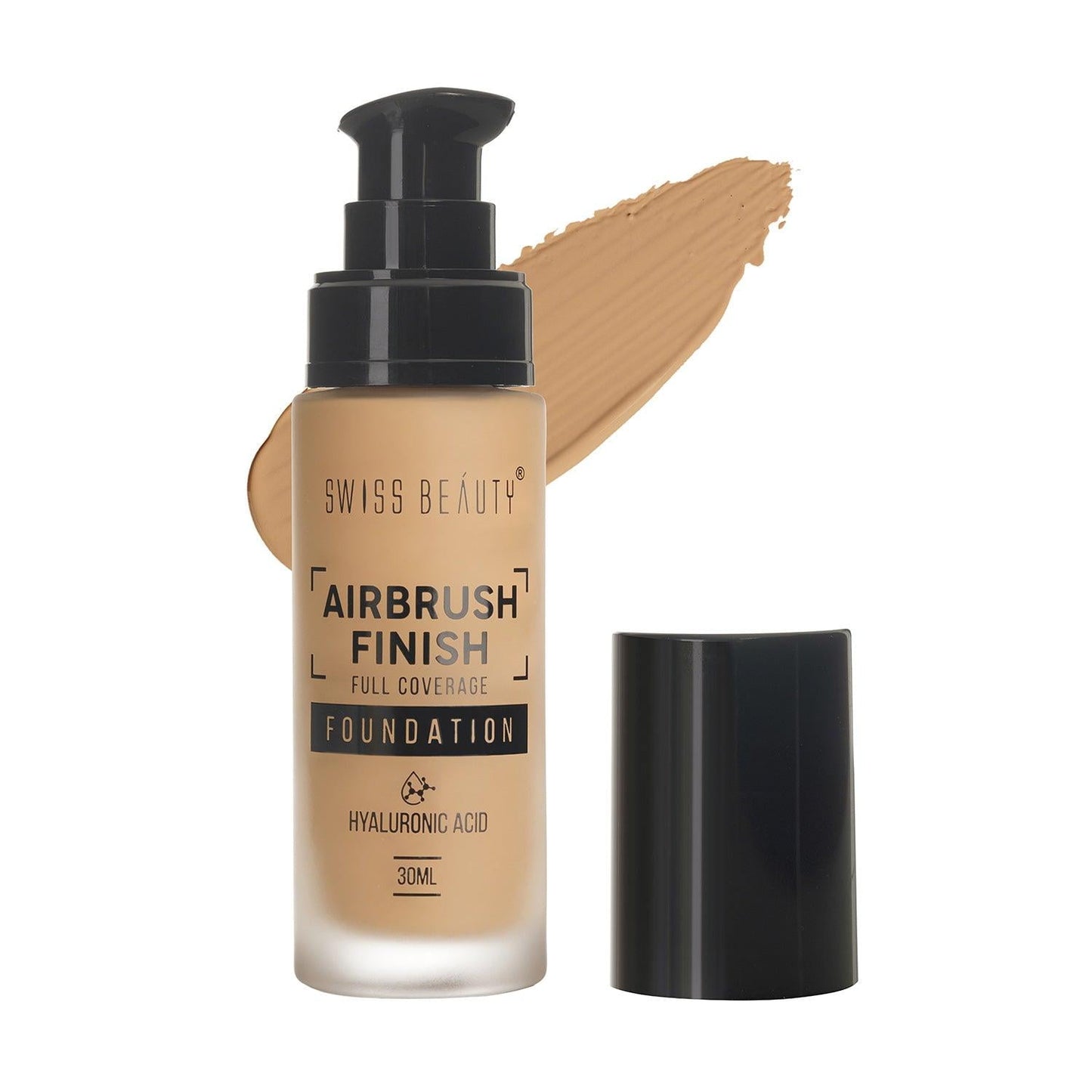 SWISS BEAUTY Airbrush Finish Lightweight Foundation | Full Coverage Blendable Foundation F