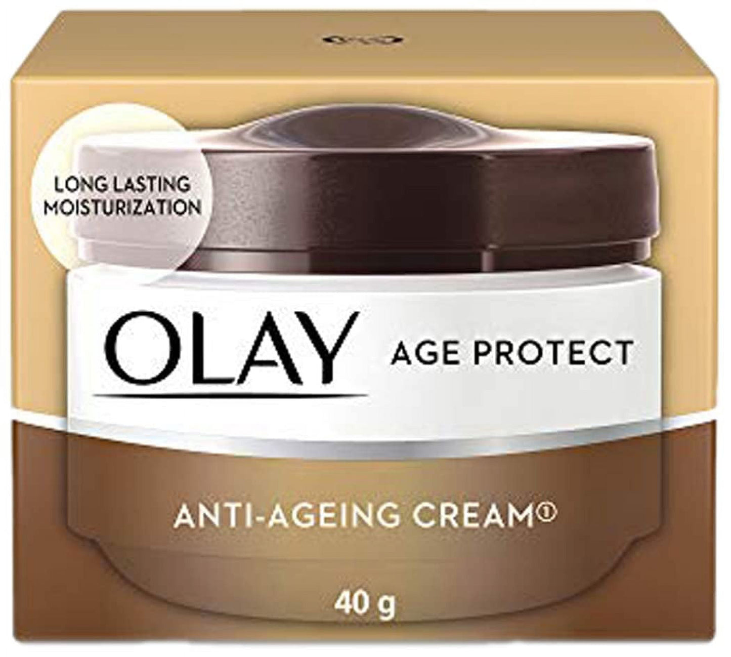 Olay Age Protect Anti-Ageing Cream | Lightens Dark Spots and Reduces Wrinkles | Normal, Oi